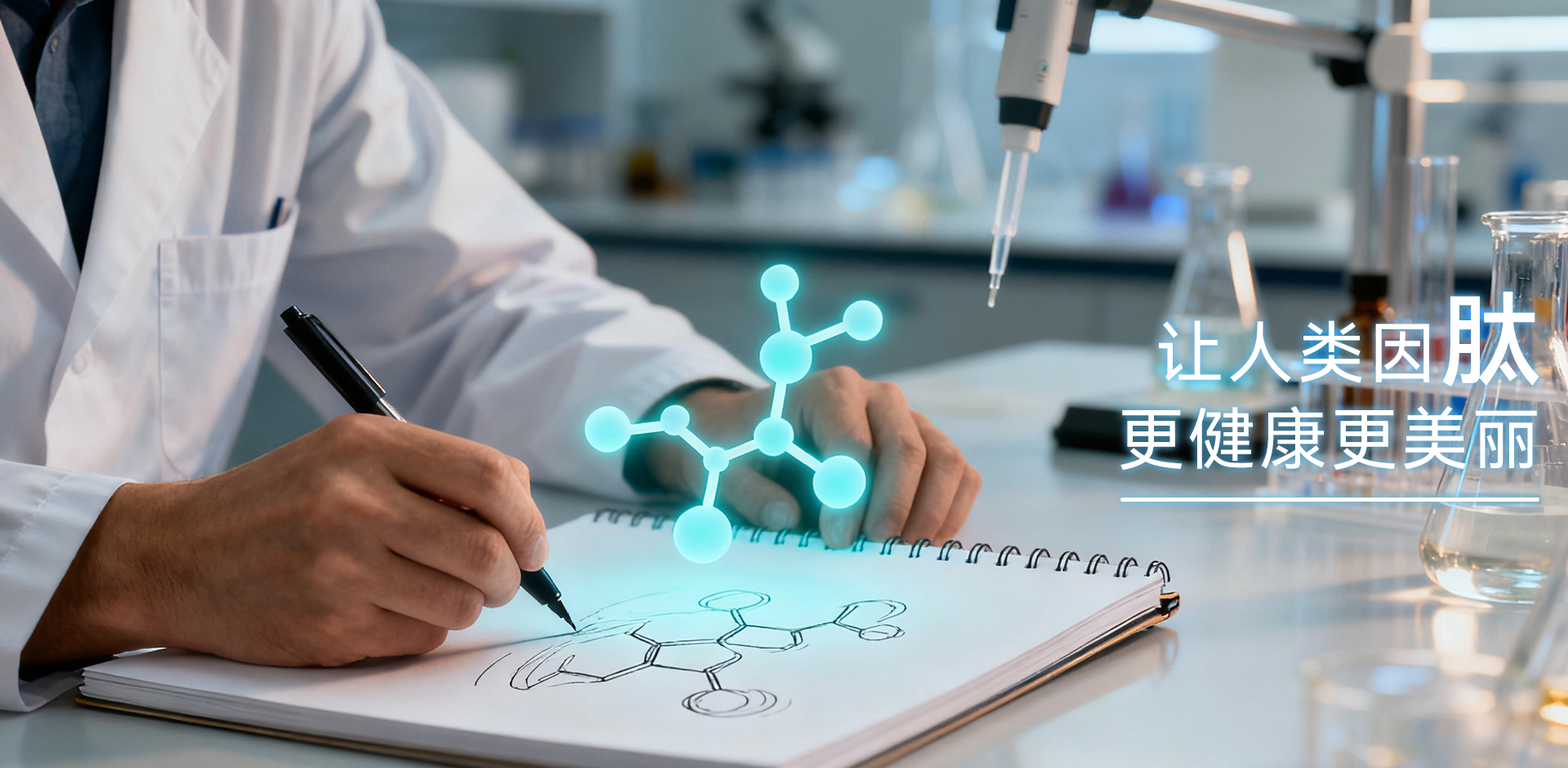 Pure Peptide Tech laboratory